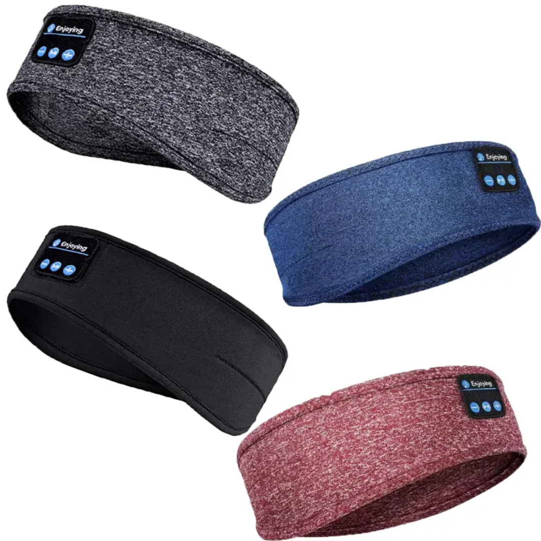 Sleep Headphones Wireless, Bluetooth Sports Headband Headphones with Ultra-Thin HD Stereo Speakers Perfect for Sleeping, Workout, Jogging, Yoga, Insomnia, Air Travel, Meditation