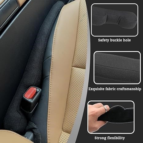 Car Seat Gap Filler - Car Accessories - Between Seats Console Organizer - Set of 2