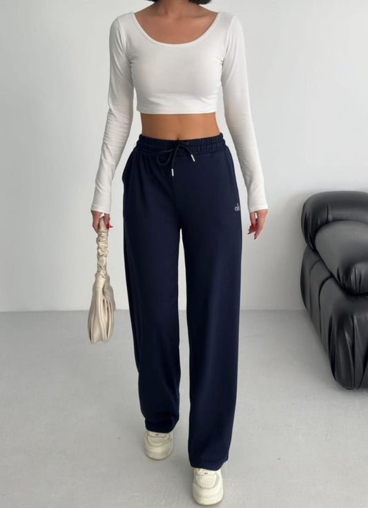 Quick Ease Sweatpants - Wide Legs