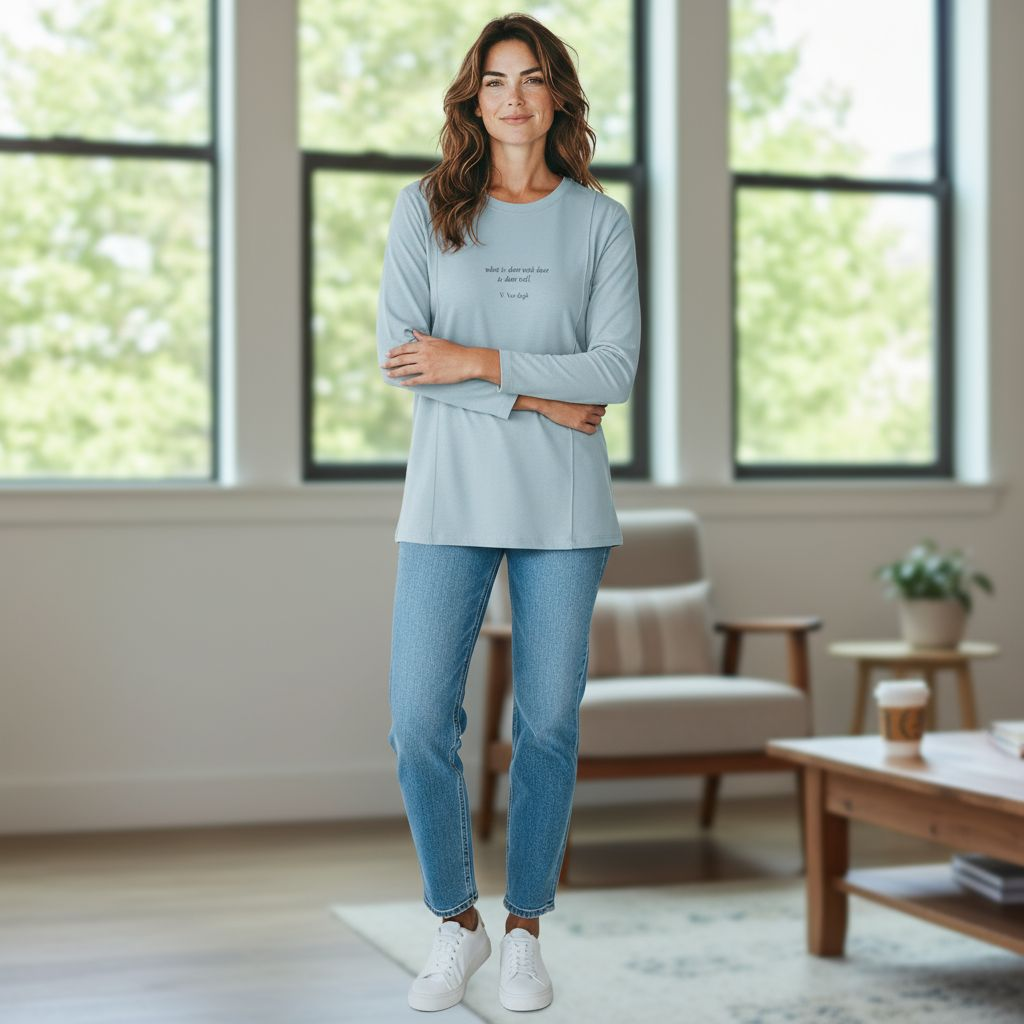 Quick Ease Cotton Sweater