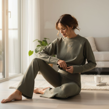 Quick Ease Sweatsuit - Flare Cut